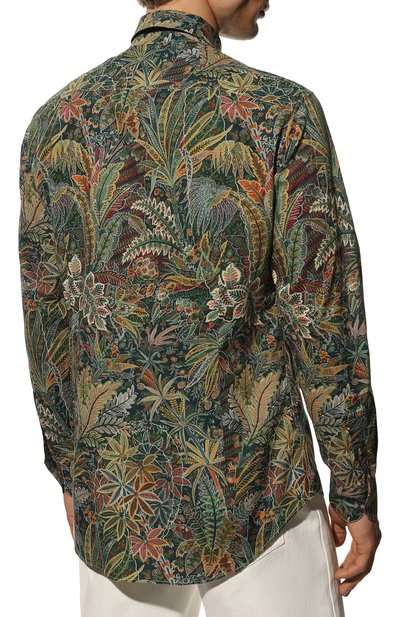 Хлопковая рубашка MC2 SAINT BARTH, арт. STBM SIKELIA/SIK0001/00729B, фото 4