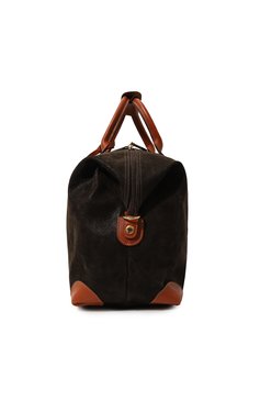 Мужская сумка life holdall BRIC`S хаки цвета, арт. BLF20203.378 | Фото 4 (Размер: large; Материал: Экокожа; Ремень/цепочка: На ремешке; Драгоценные камни: Проставлено; Материал сплава: Проставлено)