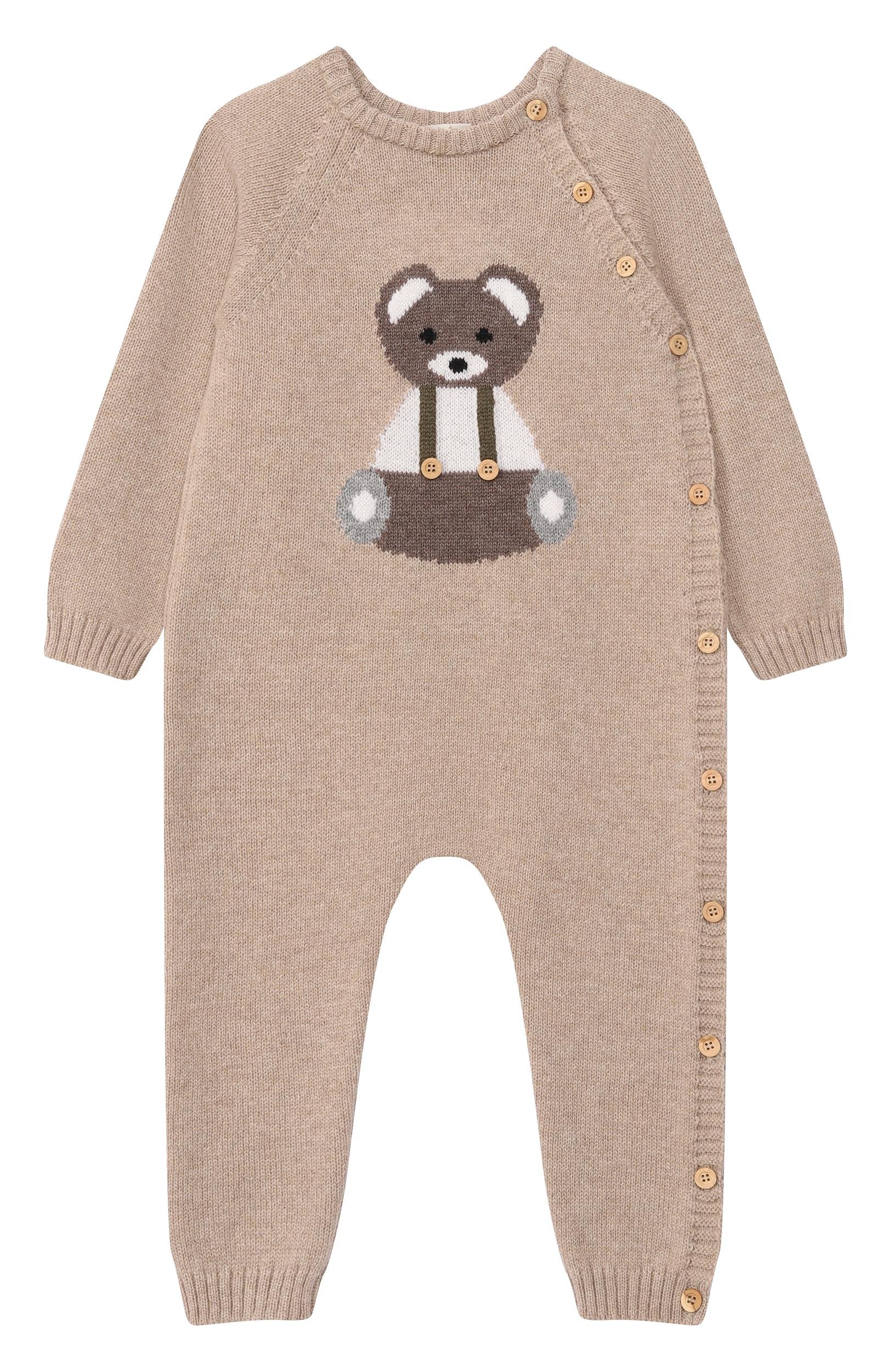Комбинезон из шерсти и кашемира BABY T, арт. 26AI061T, фото 1