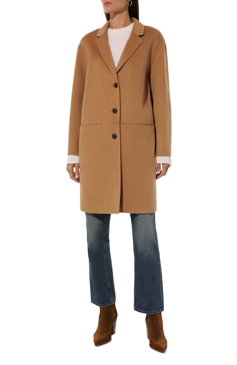 Пальто из шерсти и кашем�ира BEATRICE .B, арт. 24FA2584/D0UBLEWS, фото 3