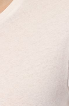 Женская хлопковая футболка SLVRLAKE белого цвета, арт. TB0Y100PNATW/B0Y TEE | Фото 5 (Принт: Без принта; Рукава: Короткие; Длина (для топов): Стандартные; Материал сплава: Проставлено; Материал внешний: Хлопок; Женское Кросс-КТ: Футболка-одежда; Драгоценные камни: Проставлено; Стили: Кэжуэл)