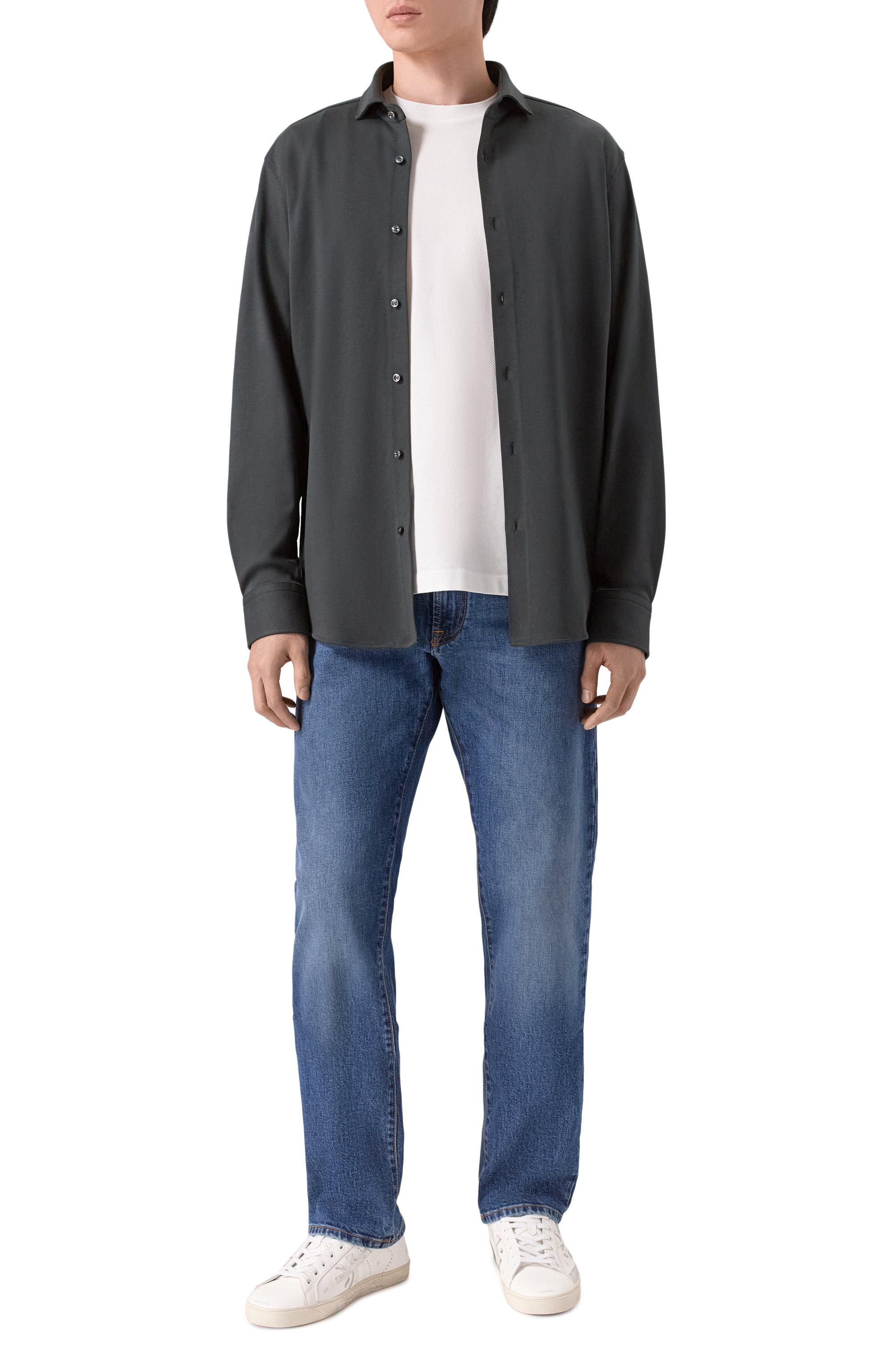 Хлопковая рубашка BOSS, арт. 50556854, фото 2