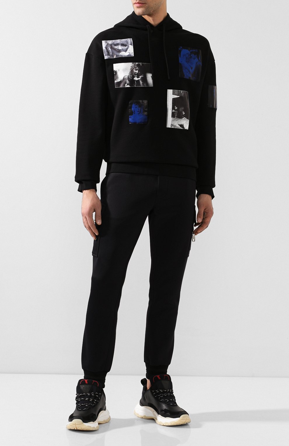 Хлопковое худи RAF SIMONS, арт. 192-164E-19004, фото 2