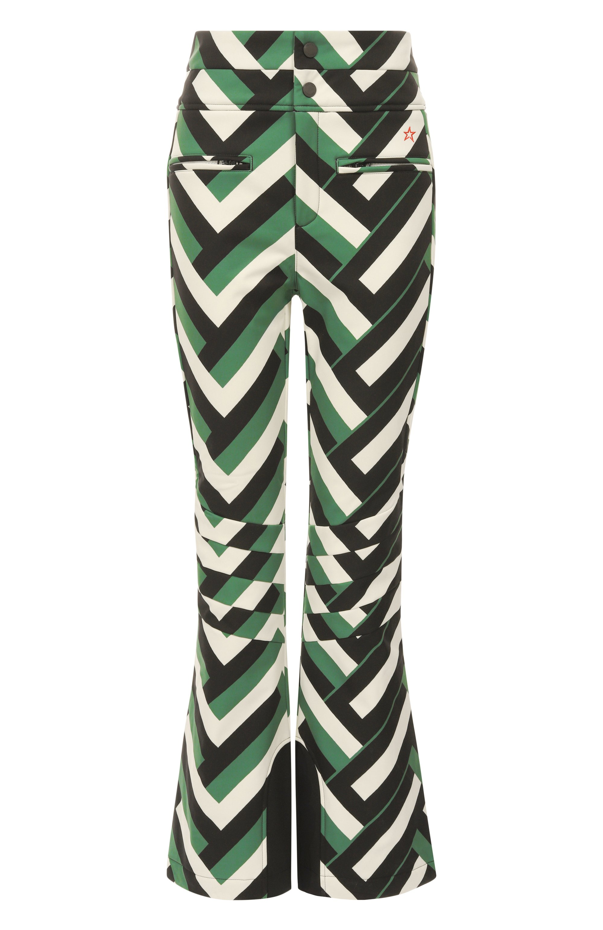 Брюки PERFECT MOMENT зеленого цвета по цене 124500 руб., арт. W3001223/2343, фото 1 Брюки PERFECT MOMENT, арт. W3001223/2343, фото 1