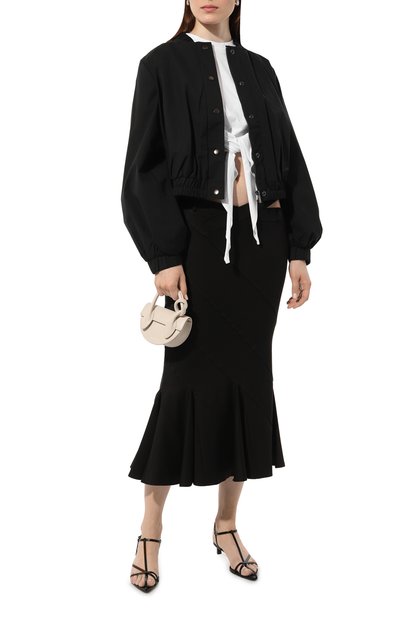Женская хлопковая футболка MSGM, арт. 3642MDM73/247002