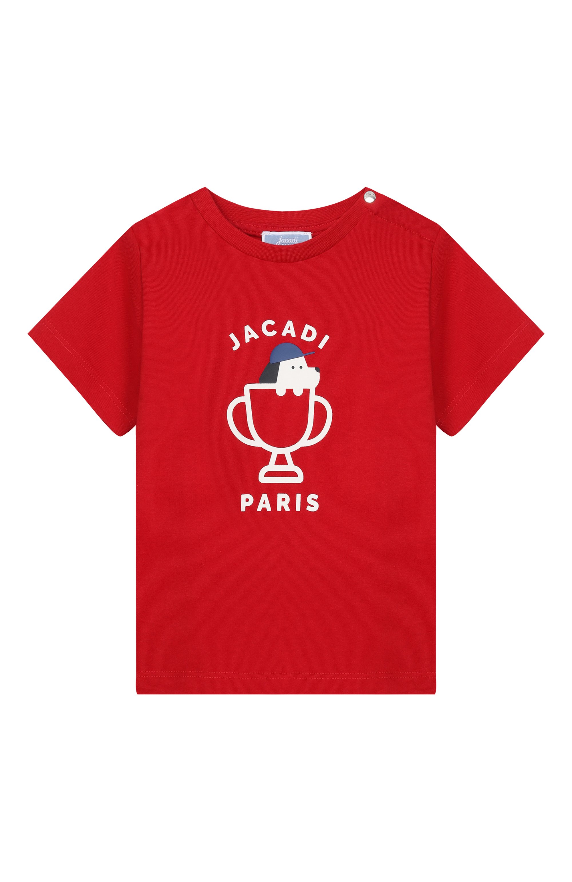 Хлопковая футболка JACADI, арт. 2044679, фото 1