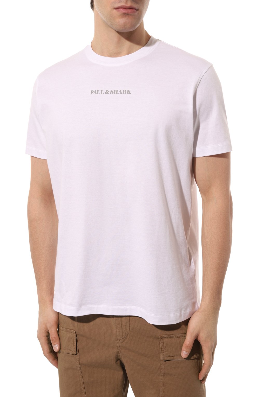 Хлопковая футболка PAUL&SHARK, арт. 22411044, фото 3