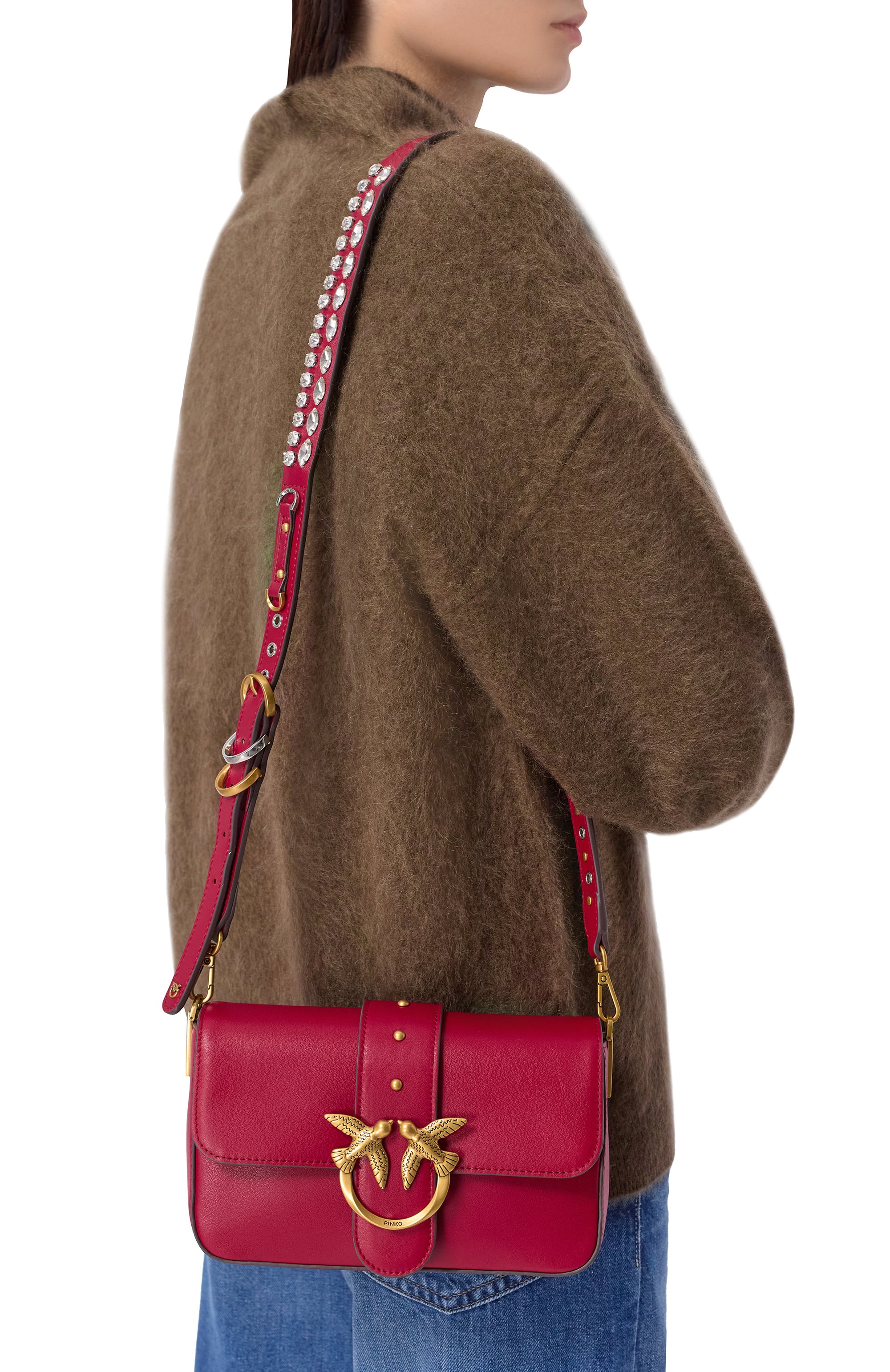 Сумка love one slouchy mini PINKO, арт. 105824/A0Q0, фото 2