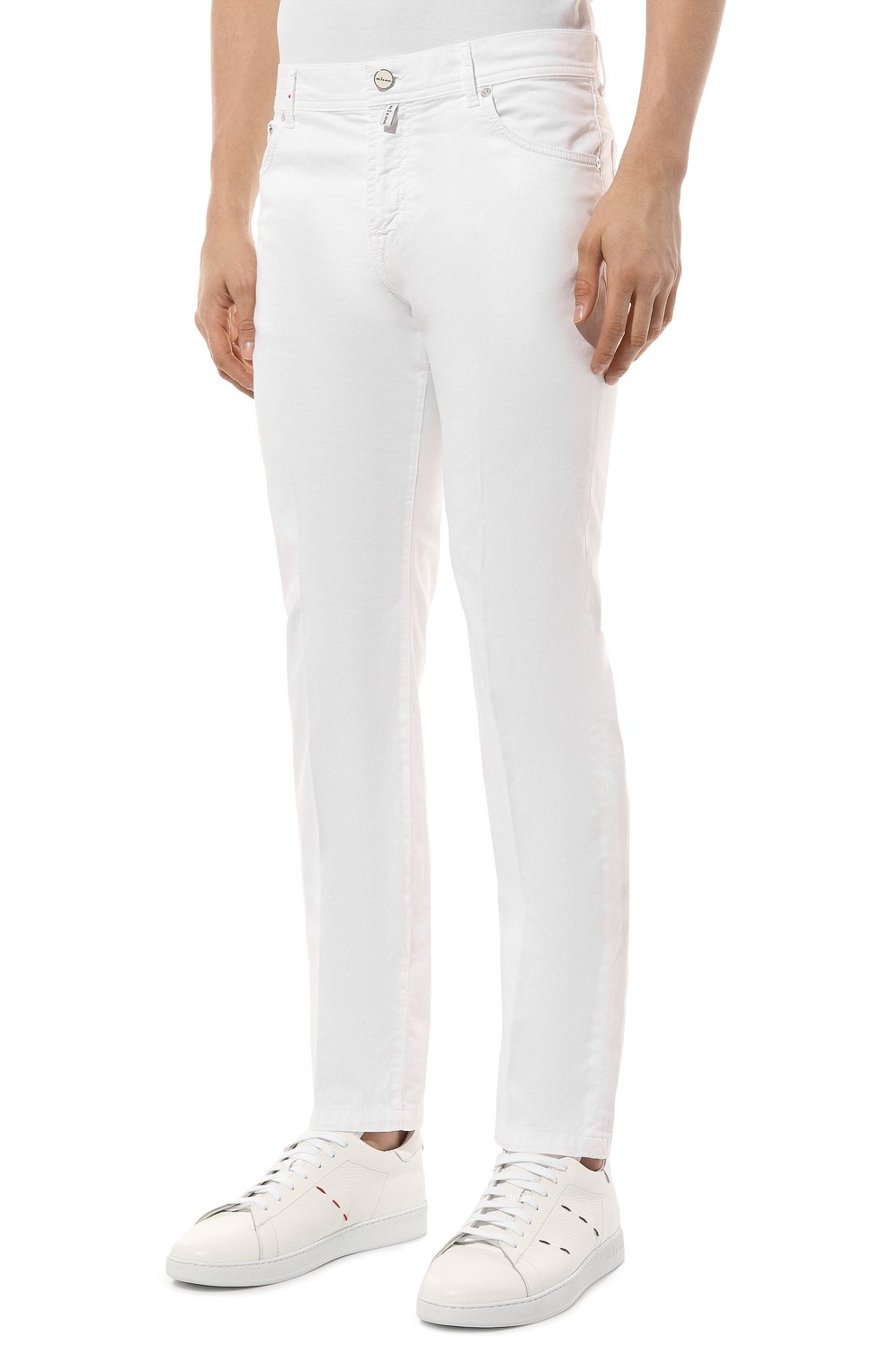 Хлопковые брюки KITON, арт. UPNJSK0600D, фото 3