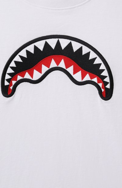 Хлопковая футболка SPRAYGROUND, арт. SPY932WHT, фото 3