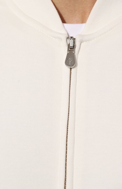 Хлопковая толстовка BRUNELLO CUCINELLI, арт. M0T359072G, фото 5