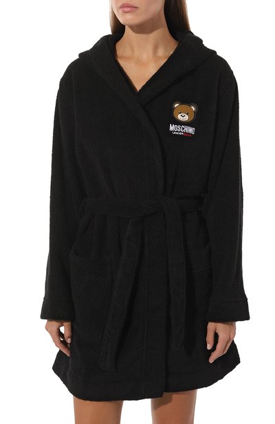 Хлопковый халат MOSCHINO, арт. 232V6/A9601/4307, фото 3