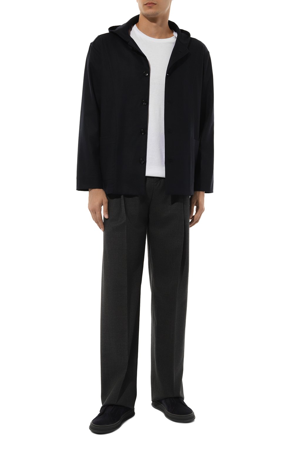 Шерстяная рубашка KITON, арт. UMCLUCAK0123E05, фото 2