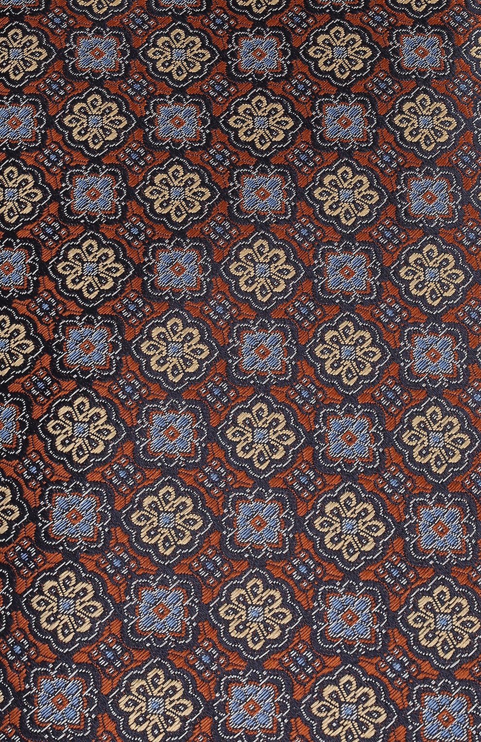 Шелковый галстук CANALI коричневого цвета по цене 14650 руб., арт. 18/HJ03402, фото 4 Шелковый галстук CANALI, арт. 18/HJ03402, фото 4