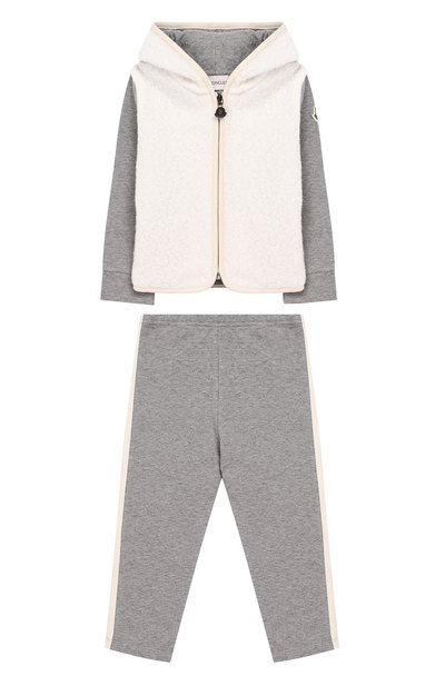 Костюм из кардигана и брюк MONCLER ENFANT, арт. D2-951-88556-05-80996, фото 1