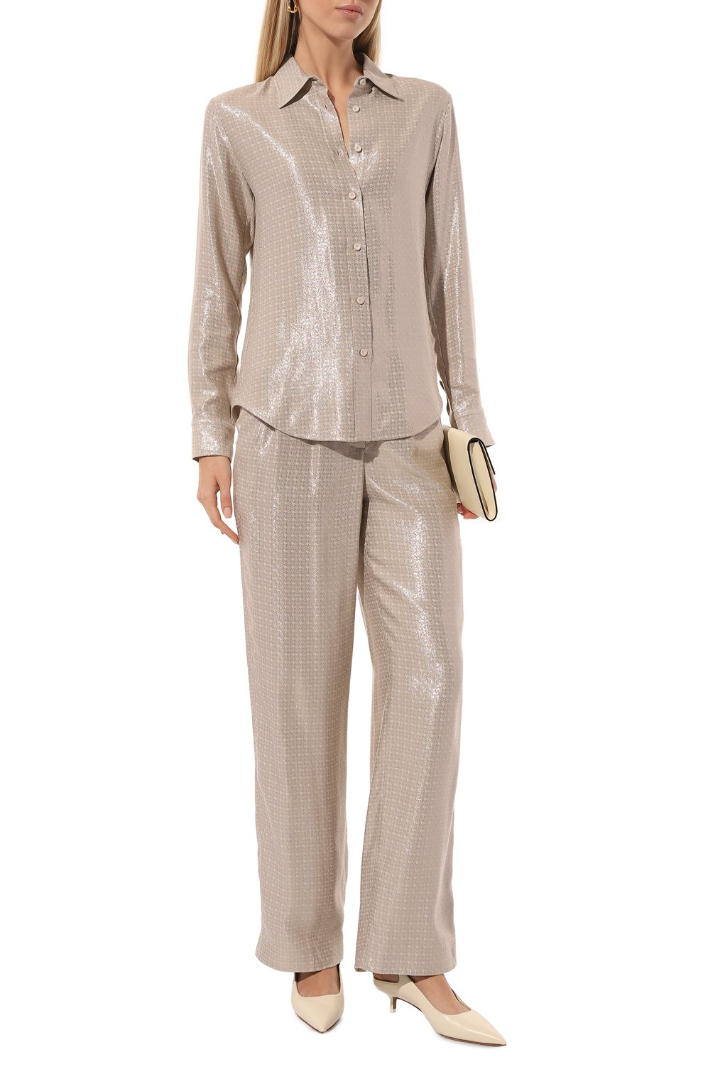 Рубашка из вискозы LORENA ANTONIAZZI, арт. I2459CA12A/4682, фото 2