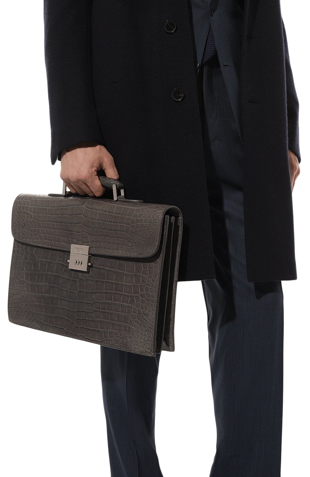 Портфель из кожи крокодила RUBEUS MILANO, арт. 119-2 071116, фото 2
