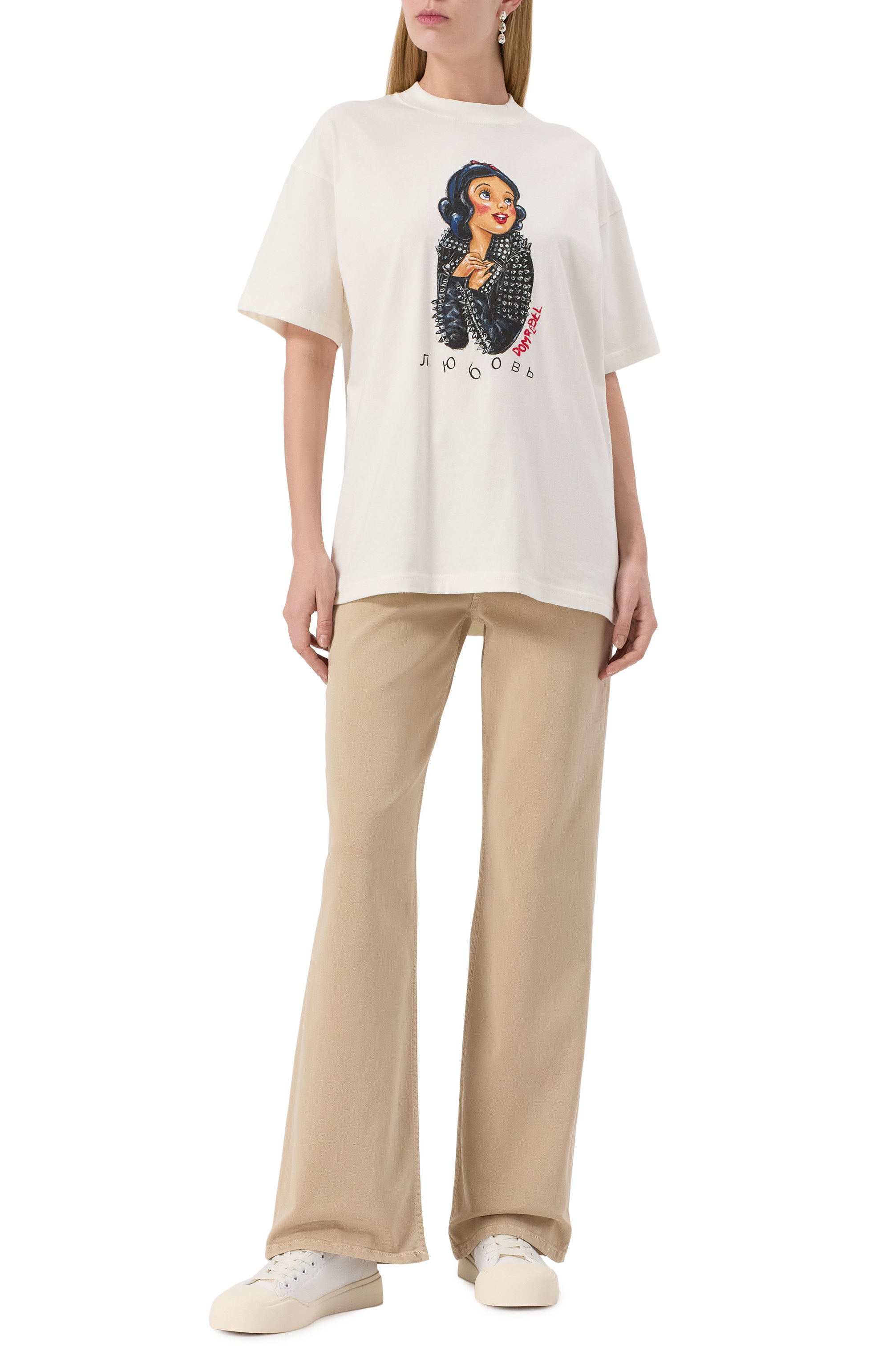 Хлопковая футболка DOMREBEL, арт. DREAMING/T-SHIRT, фото 2