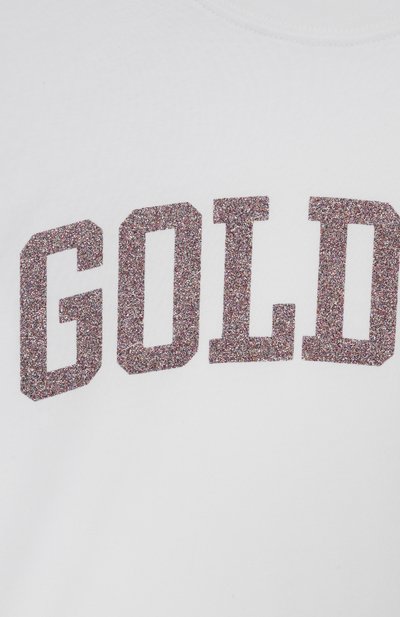 Хлопковая футболка GOLDEN GOOSE DELUXE BRAND, арт. GKP01390.P001943, фото 3