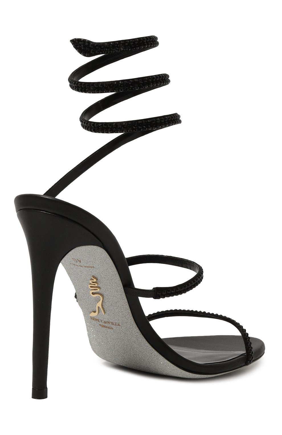 Кожаные босоножки cleo RENE CAOVILLA, арт. C10311-105/R001, фото 5