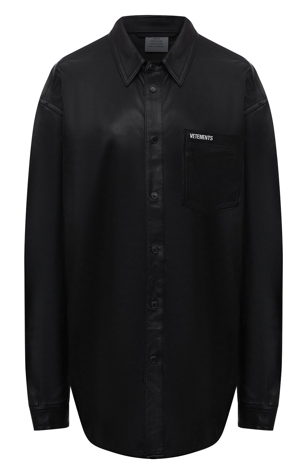 К ожаная рубашка VETEMENTS, арт. UA52SH980B 2404/W, фото 1
