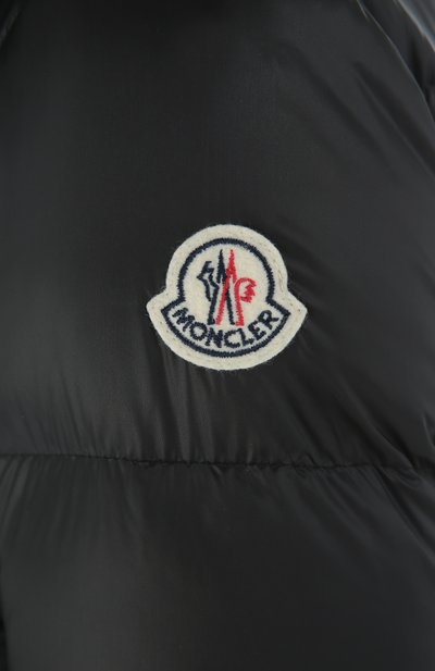 Стеганый пуховик с баской и высоким воротником MONCLER, арт. B2-093-46384-49-53048, фото 5