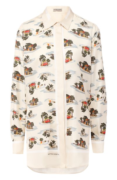 Женская шелковая рубашка BOTTEGA VENETA, арт. 564974/VF201