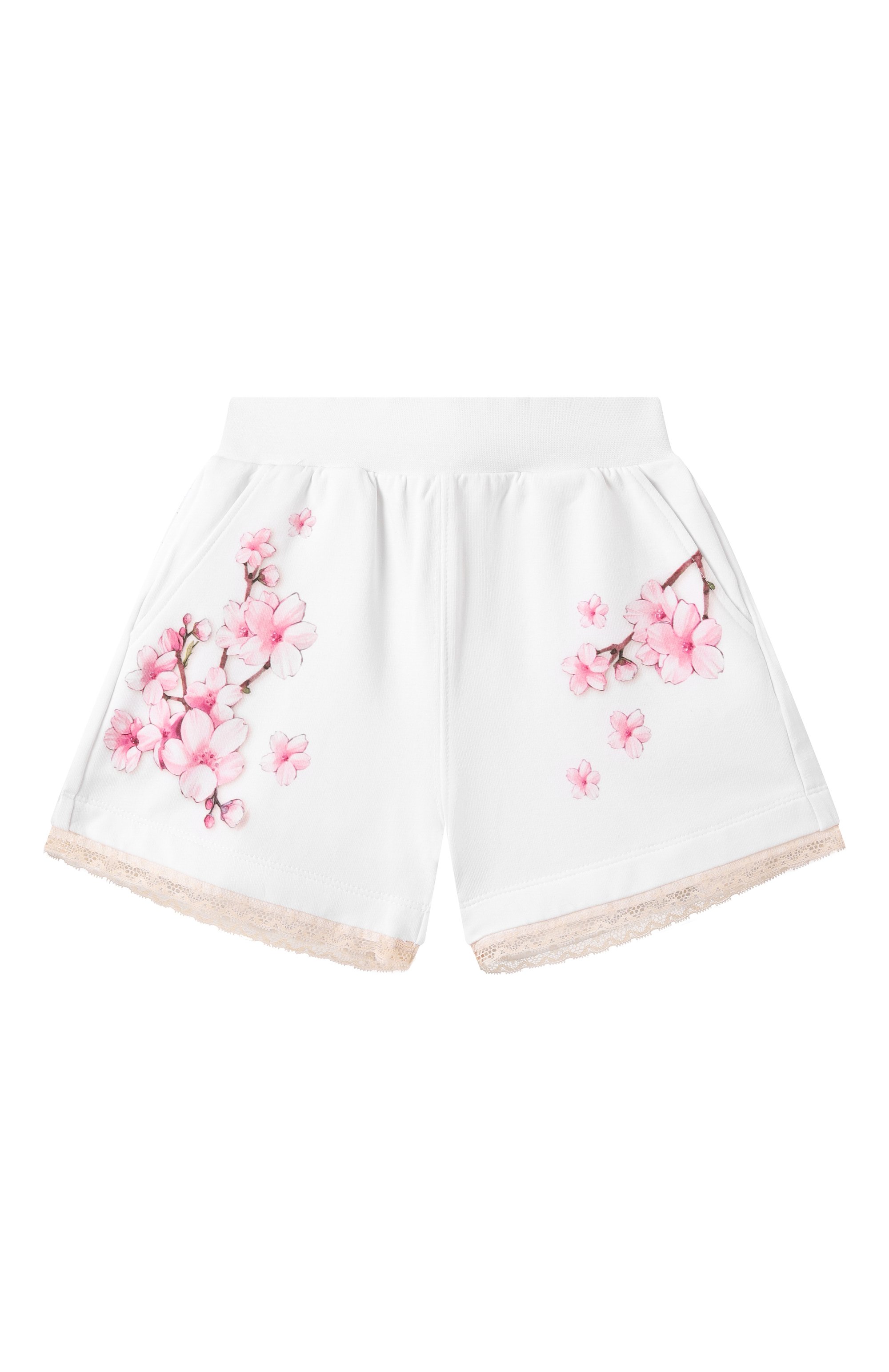 Хлопковые шорты MONNALISA, арт. 19E404, фото 1