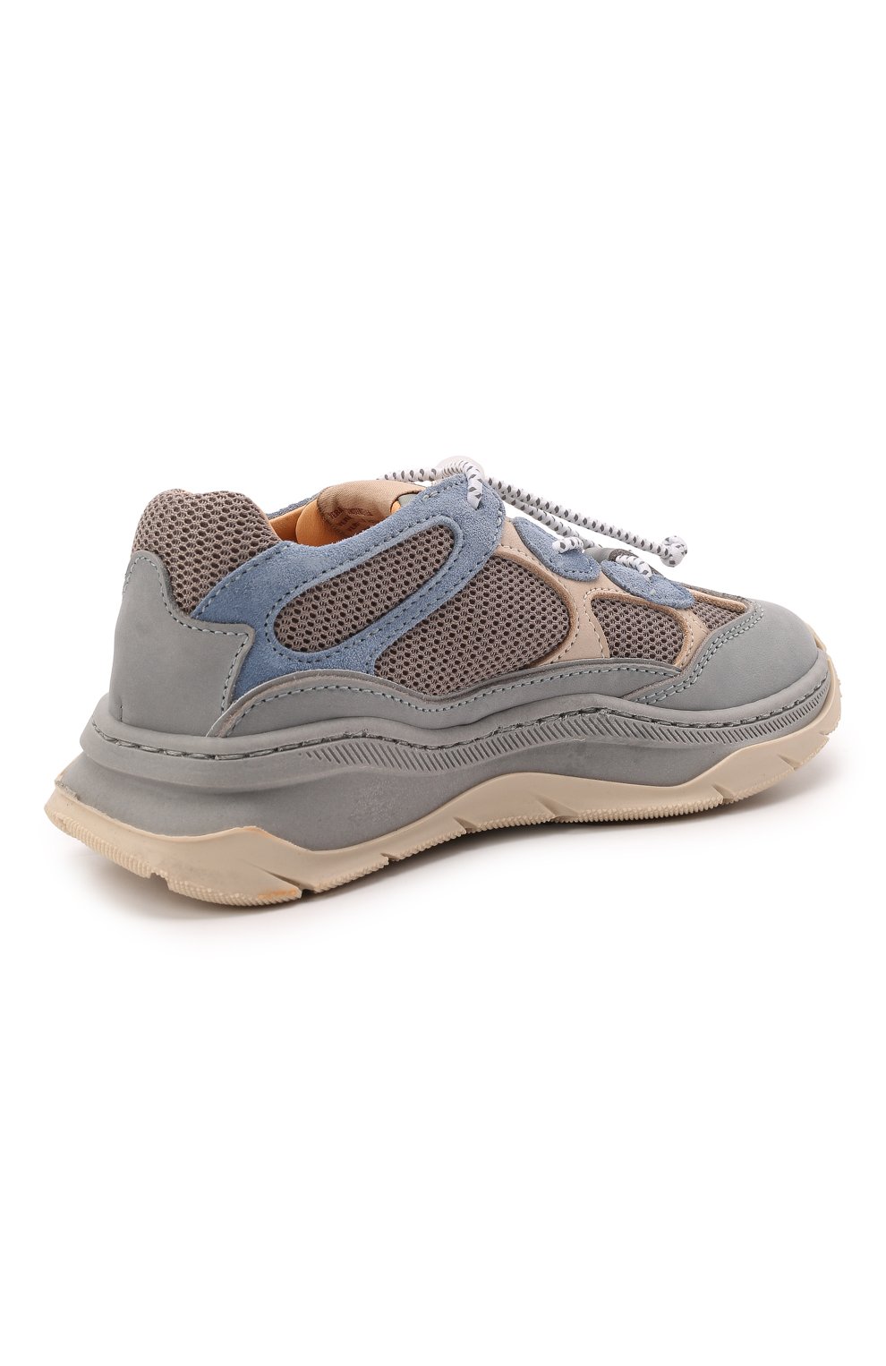 Кроссовки из кожи и текс тиля RONDINELLA, арт. 11994D/6302/24-27, фото 3