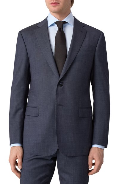 Костюм из шерсти и шелка GIORGIO ARMANI, арт. GM000007/TE13594, фото 4