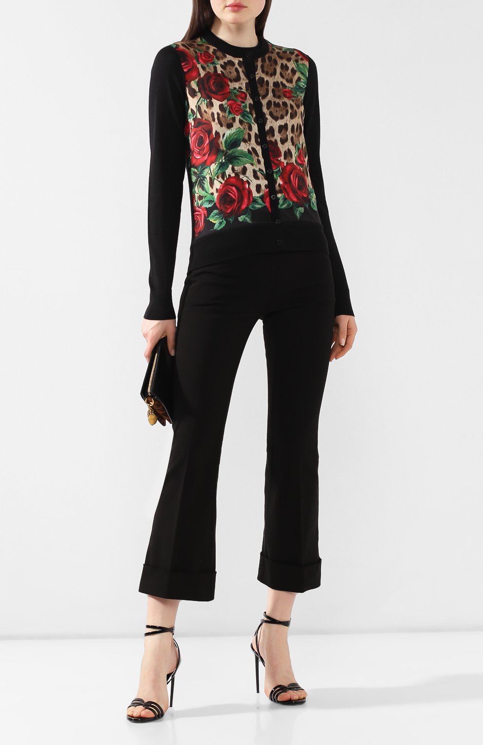 Кардиган из смеси кашемира и шелка DOLCE & GABBANA, арт. FX359T/JAMSH, фото 2