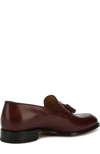 Кожаные лоферы с кисточками BRIONI, арт. QFCP0L/P6757, фото 4