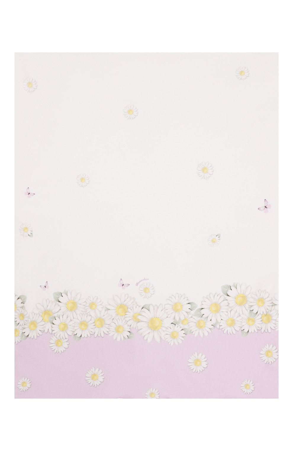 Хлопковое одеяло MONNALISA белого цвета по цене 14950 руб., арт. 35C012, фото 3 Хлопковое одеяло MONNALISA, арт. 35C012, фото 3