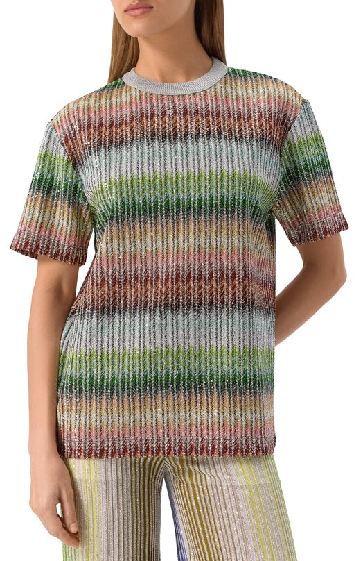 Футболка Missoni DS25SL04/BC0051 Разноцветный  DS25SL04/BC0051 Фото 3