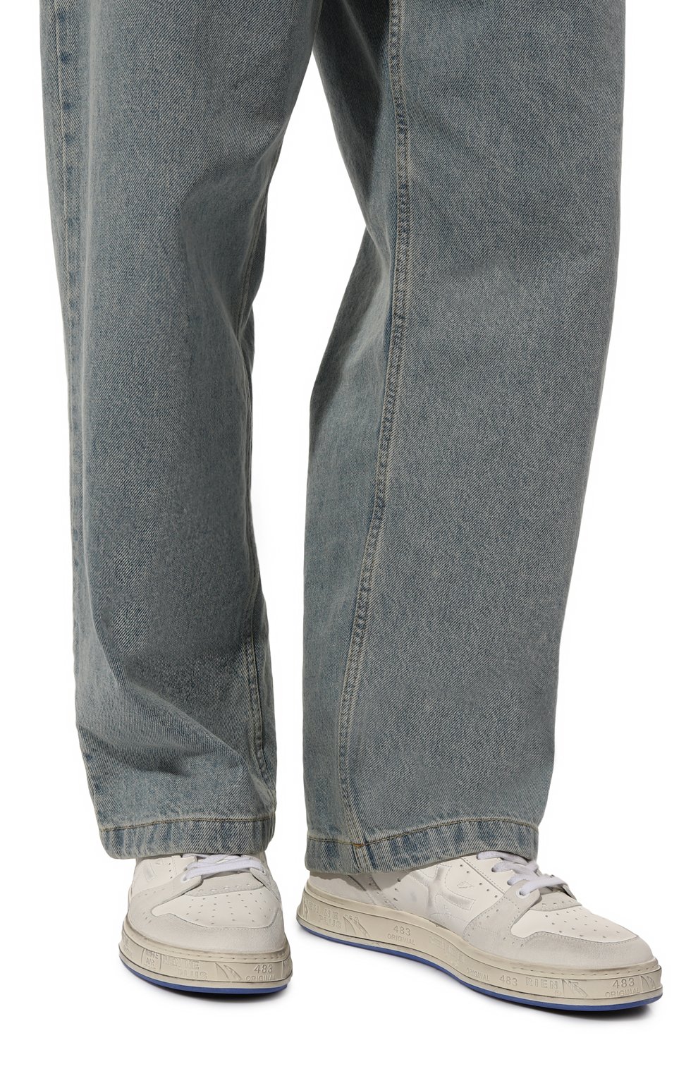 Кожаные кеды quinn PREMIATA, арт. QUINN/VAR 6686, фото 3