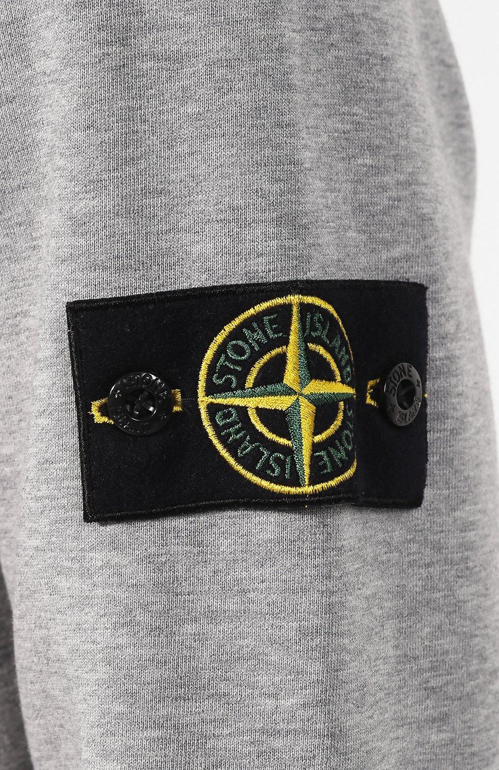 Хлопковый свитшот STONE ISLAND светло-серого цвета по цене 27700 руб., арт. 721563051, фото 5 Хлопковый свитшот STONE ISLAND, арт. 721563051, фото 5