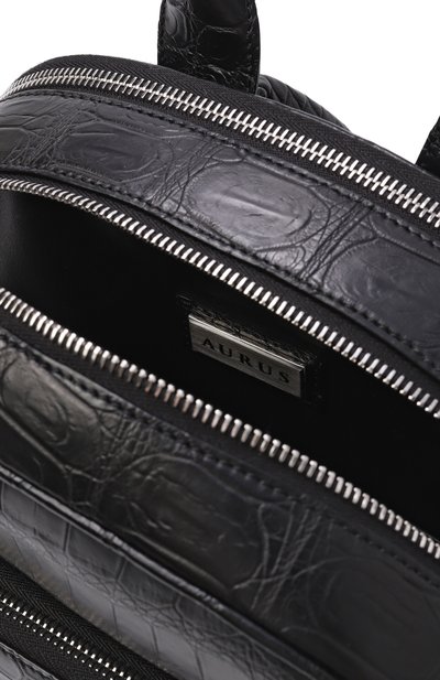 Рюкзак из кожи крокодила AURUS COLLECTION, арт. BP001BKS, фото 5