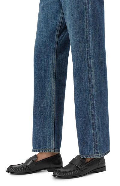 Кожаные лоферы ellis JIMMY CHOO, арт. ELLISL0AFERFSLY, фото 2