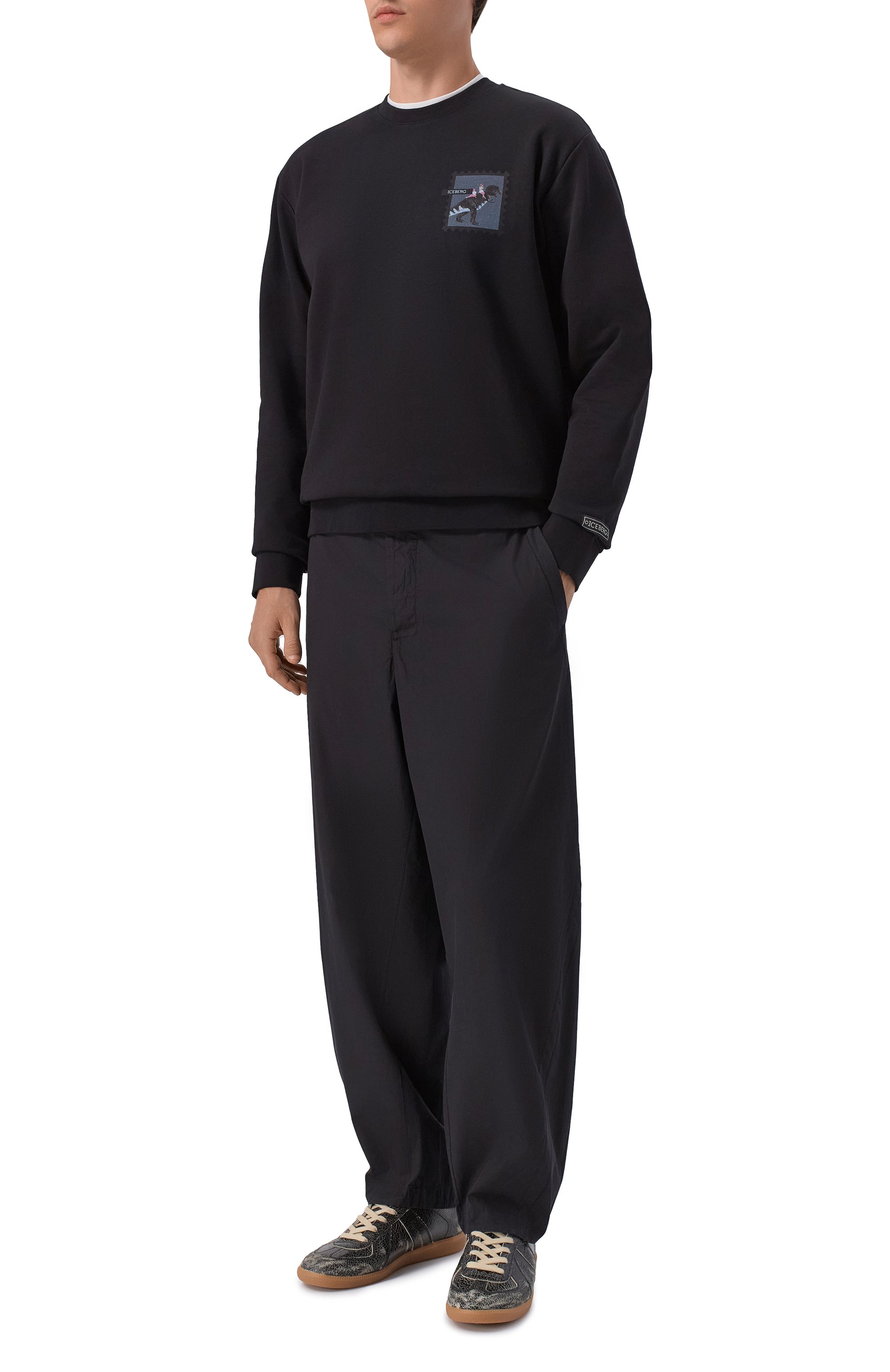 Хлопковый свитшот ICEBERG, арт. E034/630A, фото 2