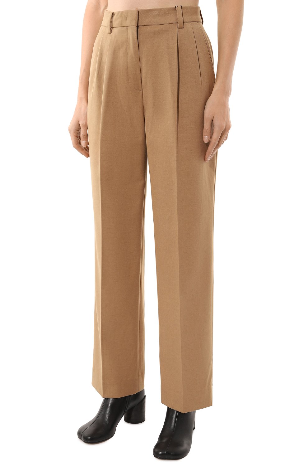 Брюки DUNST бежевого цвета по цене 12600 руб., арт. UDPA4D224CM, фото 3 Брюки DUNST, арт. UDPA4D224CM, фото 3