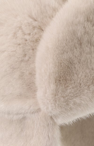 Меховая шапка-ушанка из норки VICTORIA KUSENKOVA, арт. 091200012093, фото 4