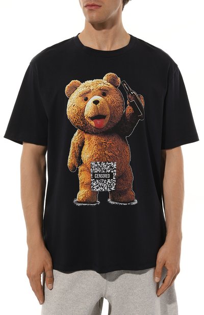 Хлопковая футболка BISIBIGLIO, арт. SEG TEDDY CENS, фото 3