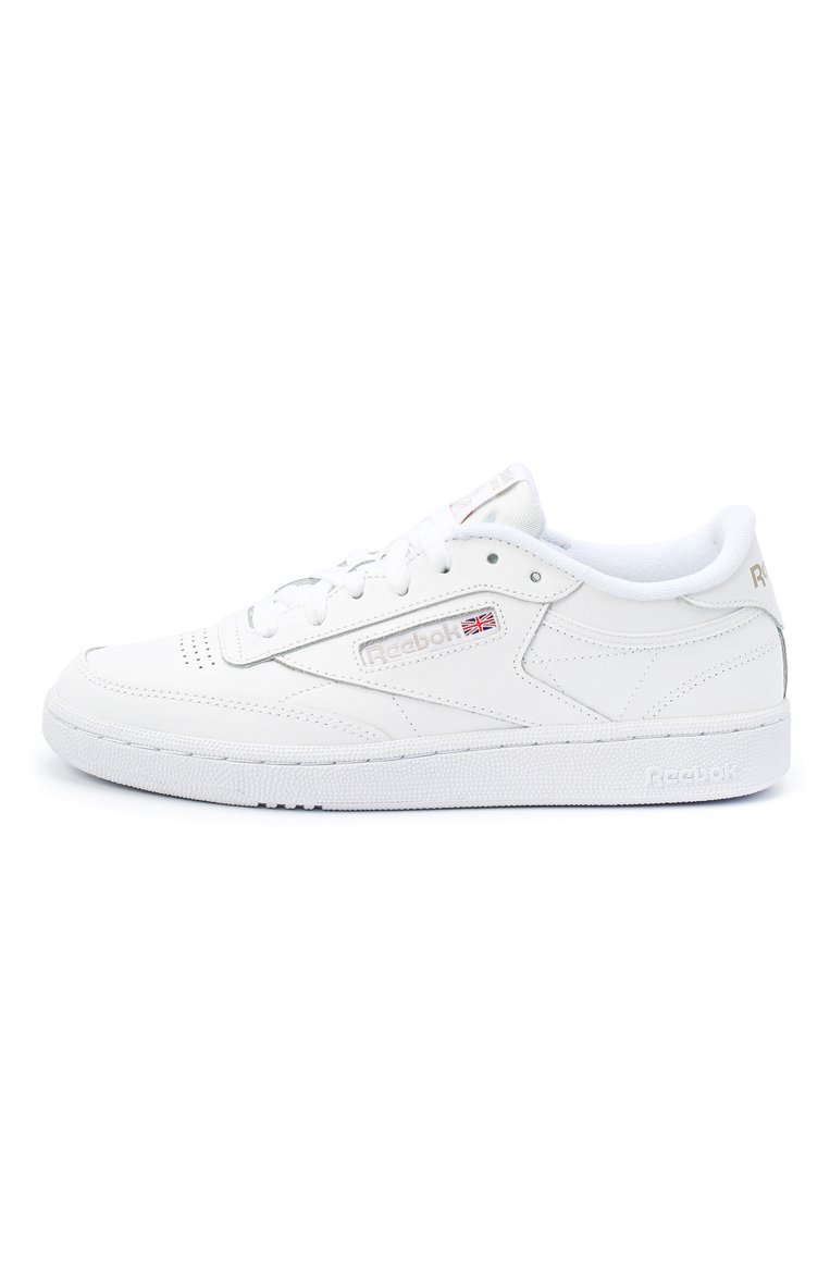 All white reebok club c best sale