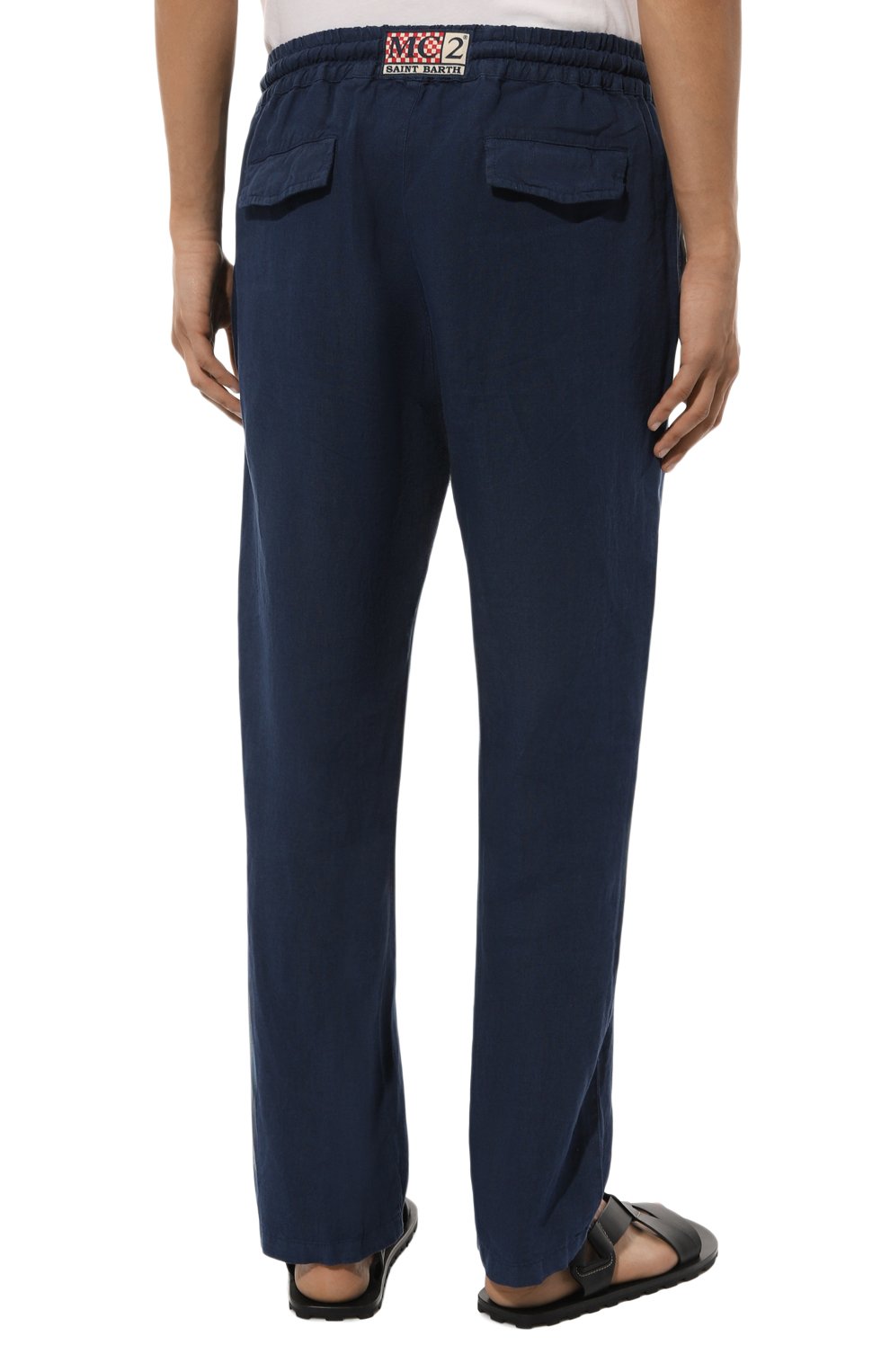 Льняные брюки MC2 SAINT BARTH, арт. STBM/CALAIS/01526F, фото 4