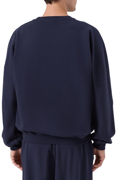 Хлопковый свитшот ГОША РУБЧИНСКИЙ, арт. SW_0401_NAVY, фото 4