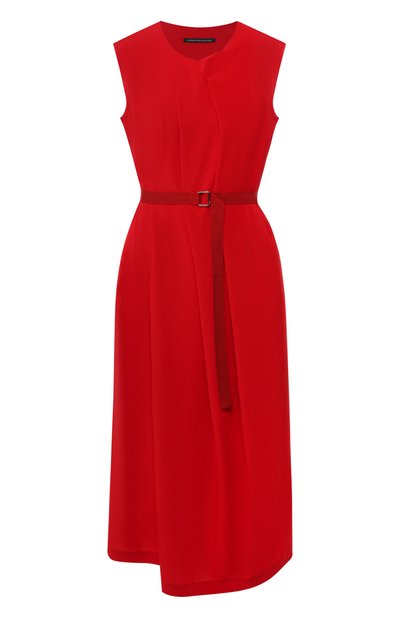 Женское платье с поясом YOHJI YAMAMOTO, арт. YJ-D04-500