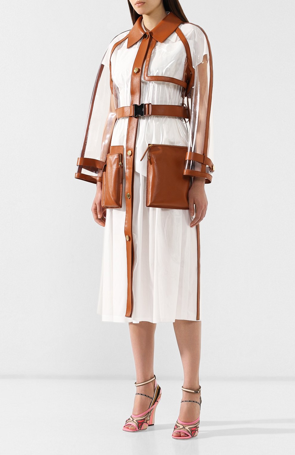 Прозрачный плащ FENDI, арт. FF8610 A7W1, фото 3