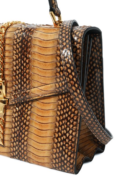 Сумка sylvie 1969 small из кожи змеи GUCCI, арт. 602781 L2A0G, фото 3
