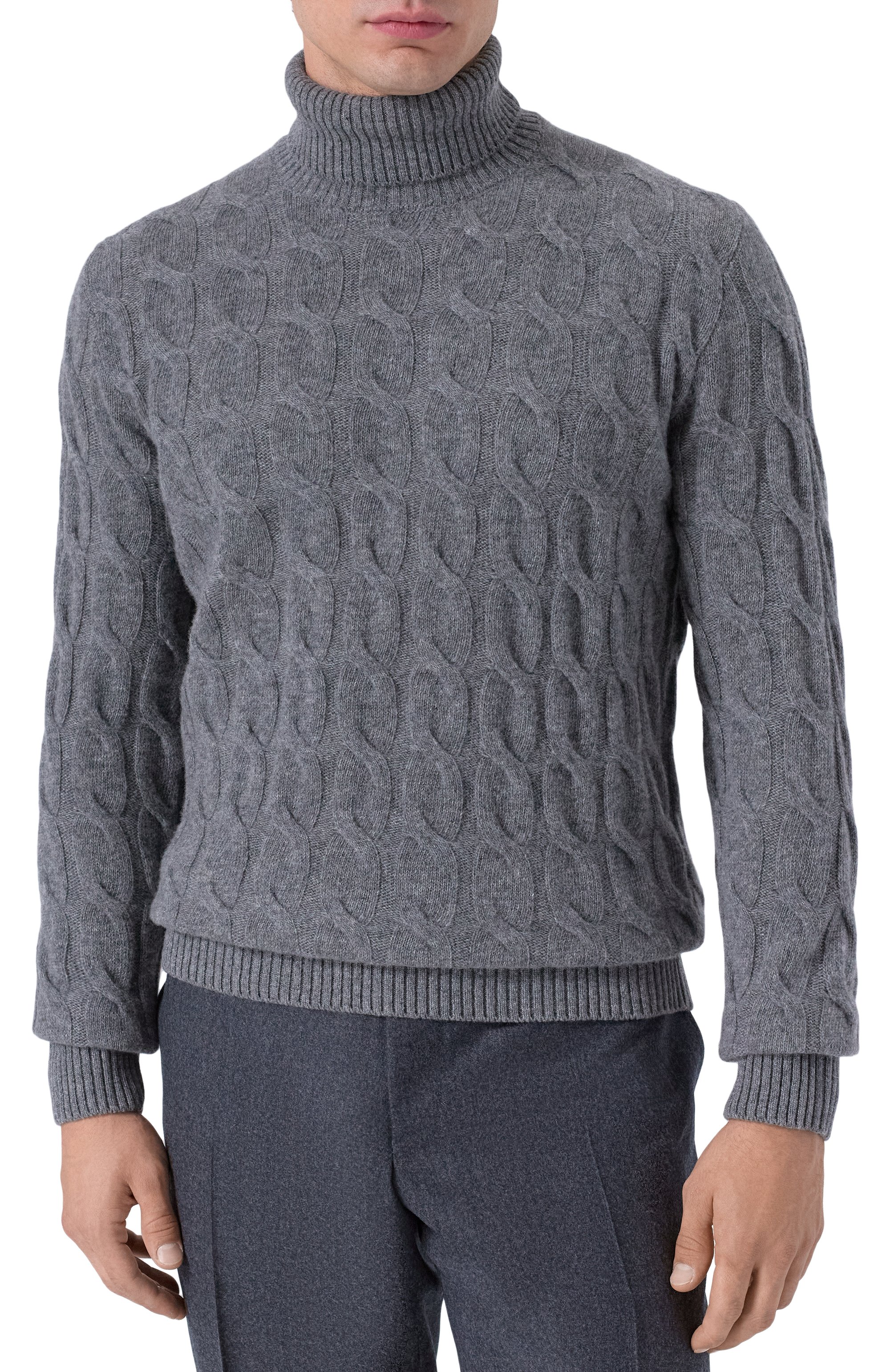 Свитер из шерсти и кашемира ANDREA CAMPAGNA, арт. M5625-6136V, фото 3