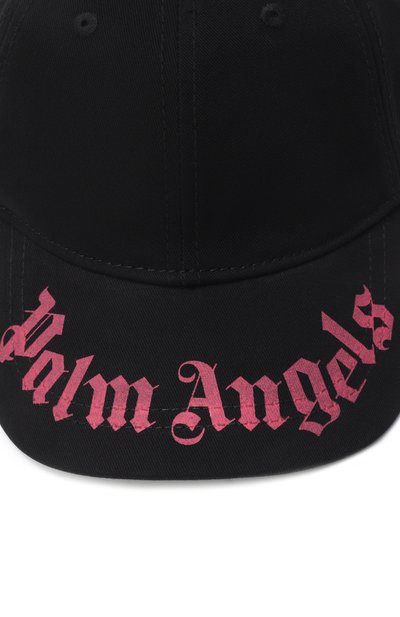 Хлопковая бейсболка PALM ANGELS, арт. PGLB001S26FAB001, фото 3